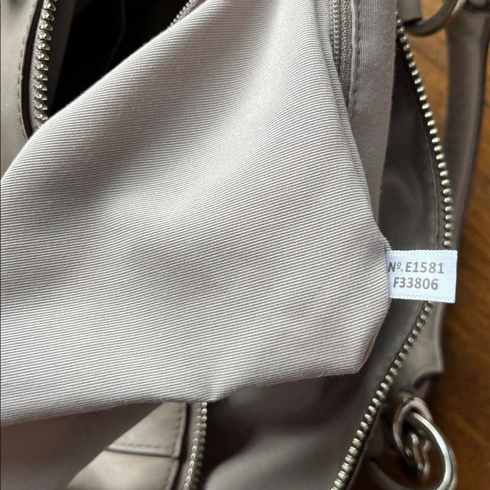 Coach Colette Shoulder Satchel f33806 Gray Birch - Picture 13 of 16